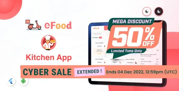 eFood - Kitchen/Chef App 2.3