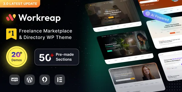 Workreap 3.4.4 – Freelance Marketplace Theme