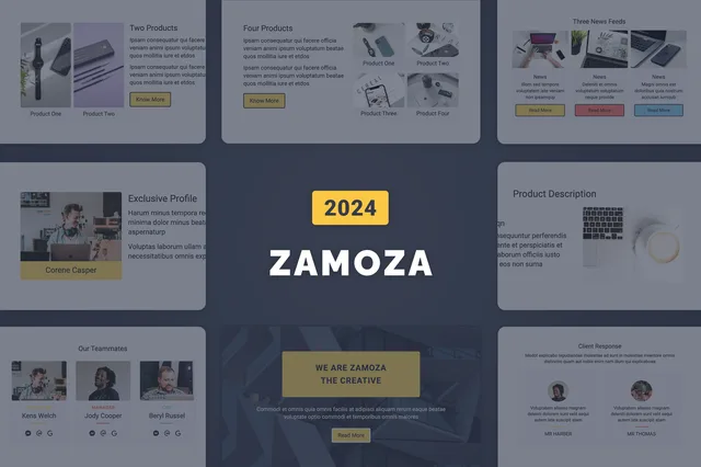 Zamoza Multipurpose Email Template
